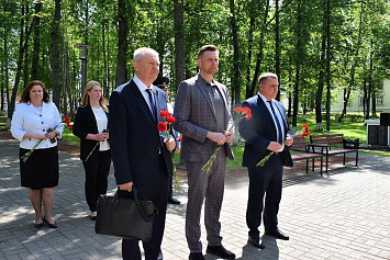 Міністр культуры Руслан Чарнецкі сёння наведаў Расонскі раён з працоўным візітам